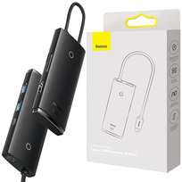 Baseus Hub 6W1 Usb-C Pd 2X Usb-A Hdmi Sd/Tf Baseus
