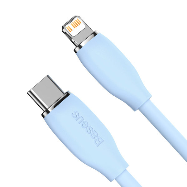 Baseus Jelly Liquid Silica Gel | Kabel USB-C - Lightning do Apple iPhone Power Delivery 20W 1.2m-Zdjęcie-0