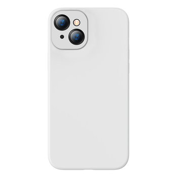 Baseus Liquid Gel Case silikonowe etui pokrowiec do iPhone 13 biały (ARYT000302) - Baseus