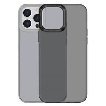 Baseus Simple Series Case przezroczyste żelowe etui iPhone 13 Pro czarny (ARAJ000401) - Baseus