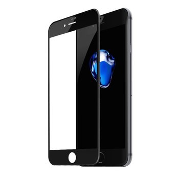 Baseus szkło hartowane na cały ekran Full Screen z ramką 0.23mm 9H iPhone 8 Plus / iPhone 7 Plus czarny (SGAPIPH8P-GPE01) - Czarny - Baseus