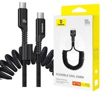 BASEUS Szybki Kabel USB - C 1m 100W Szybkiego Ładowania do Ładowarki Baseus