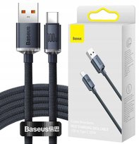BASEUS Szybki Kabel USB na USB-C 1,2m 100W w Oplocie Szybkiego Ładowania QC Baseus