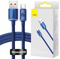 BASEUS Szybki Kabel USB - USB-C 2m 100W Wzmacniany Fast Szybkiego Ładowania