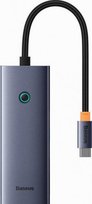 Baseus UltraJoy 5-Port 5w1 (1xHDMI4K@30Hz + 4xUSB 3.0) Szary