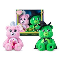 Basic Fun Care Bears Wicked Maskotka Pluszowa 22 cm – Zestaw 2 sztuki edycja limitowana – Good Luck Bear jako Elphaba i Love-a-lot Bear jako Glinda Inna marka
