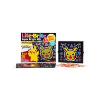 Basic Fun Lite-Brite Pokémon podświetlana tablica kreślarska LED z kolorami, świecąca zabawka dla dzieci Inna marka