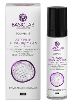 Basiclab, Aktywnie Liftingujący Krem 0,3% Czystego Peptydu, 50ml - BasicLab