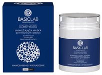 Basiclab Nawilżająca Maska Do Twarzy Szyi I Dekoltu 5% Trehalozy BasicLab