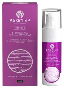 BasicLab, Stymulujące Serum Peptydowe 15%, 30ml - BasicLab
