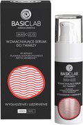 BasicLab, Wzmacniające Serum do twarzy dla mężczyzn | Pojemność: 30 ml&nbsp;-&nbsp;BasicLab