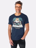 BAŚNIOWA KRAINA / koszulka męska / Nadwyraz.com x #TataTeżCzyta