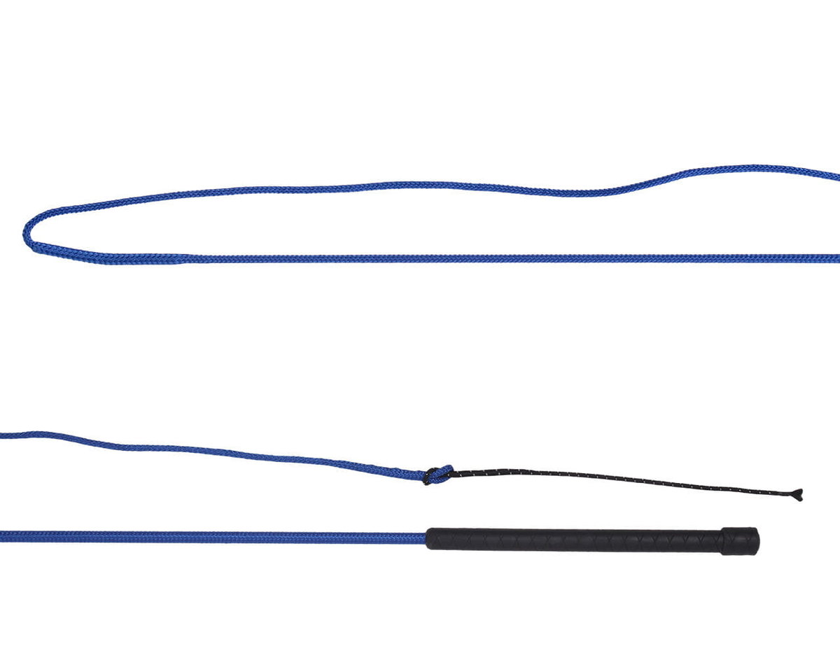 Фото - Кінний спорт Bat do lonżowania QHP Divisible niebieski, długość: 180 cm