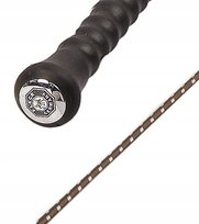Bat ujeżdżeniowy FLECK Rubber z gumową rączką brązowy 110 cm Fleck