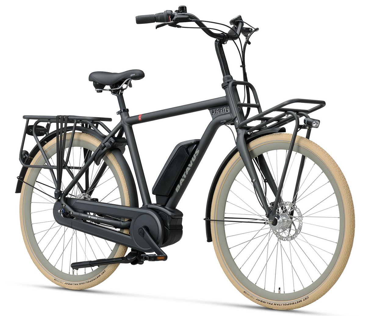 Batavus, Rower elektryczny, Quip Extra Cargo Bosch, 19", czarny