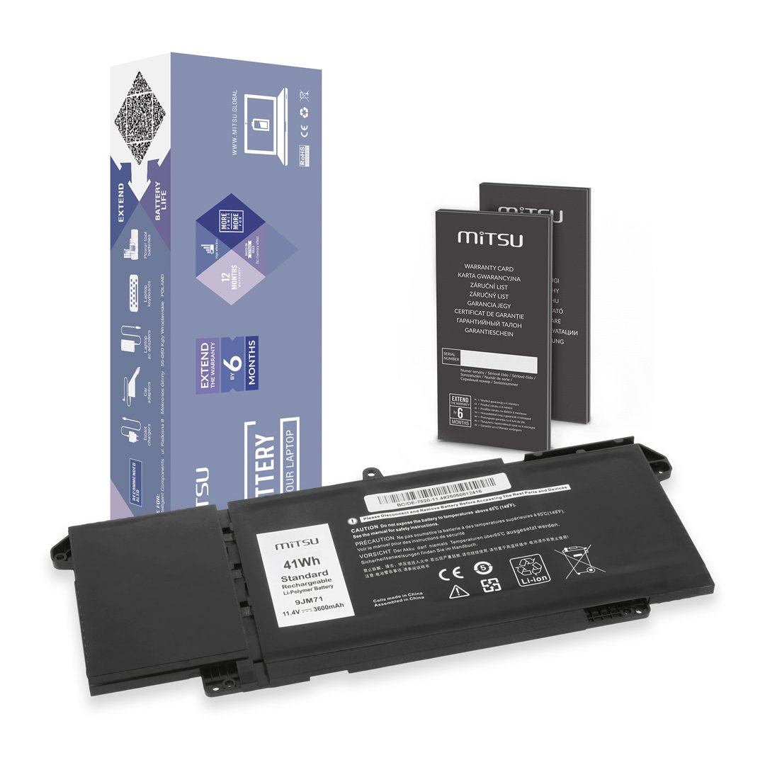 KXRSII 63Wh 7FMXV Laptop Akku für Dell Latitude 5320 7320 7420 7520 2