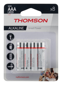 Bateria alkaiczna AAA HBF Thomson, 8 szt. - HBF