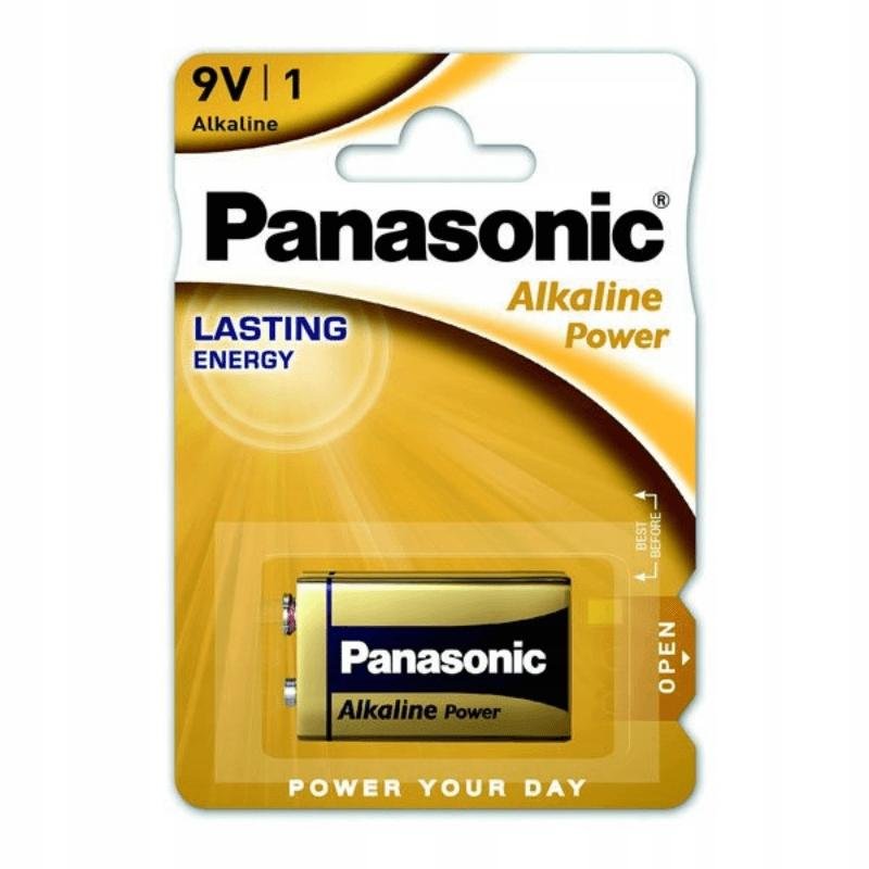 Bateria Alkaiczna Panasonic Alkaline 9V 6LR61 6LF22 MN 1604