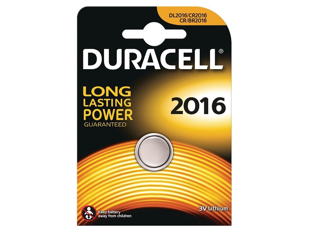 Bateria alkaliczna 2016 DURACELL 3V, 1 szt.