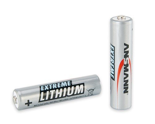 Bateria alkaliczna AAA ANSMANN Extreme Lithium, 2 szt.