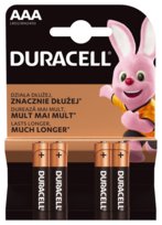 Bateria alkaliczna Duracell AAA R3 4 szt paluszek Duracell