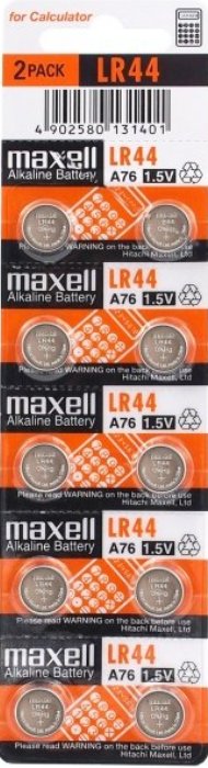 Bateria alkaliczna mini G13 MAXELL, 10 szt.