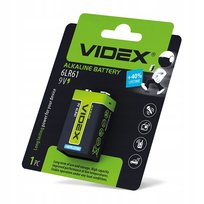 Bateria alkaliczna Videx 9V (6F22) 1 szt.
