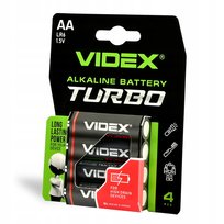Bateria alkaliczna Videx AA (R6) 4 szt.
