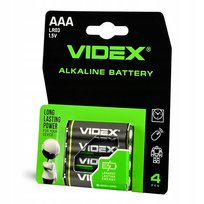 Bateria alkaliczna Videx AAA (R3) 4 szt.