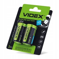 Bateria alkaliczna Videx C (R14) 2 szt.
