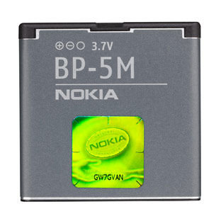 Фото - Акумулятор для мобільного Nokia Bateria BP-5M 900 mAh Li-Pol 