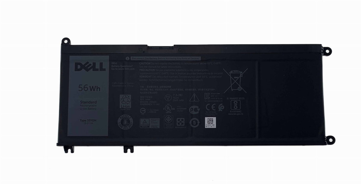 ASKC 56Wh 33YDH Laptop Batería Para DELL Inspiron 15 7577 17 7000 7773 7778 7786 7779 2in1 G3 15