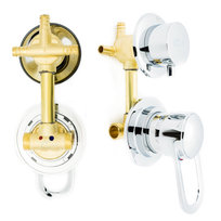 BATERIA DO KABINY PRYSZNICOWEJ ZAWÓR PANELA PRYSZNICOWEGO 10 CM 3 FUNKCJE BAT-02