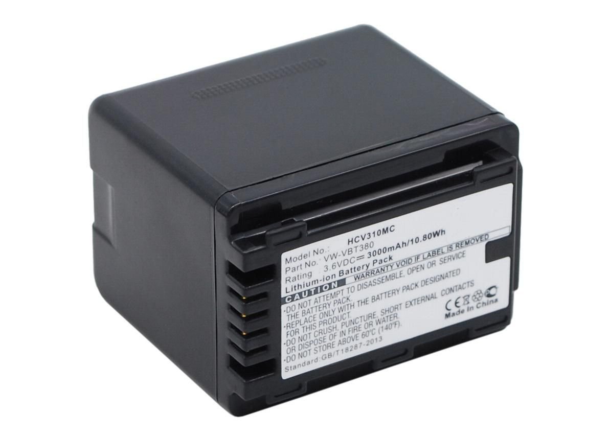 Batterie 4040mAh VW-VBT190 Pour Panasonic HC-250EB, 550EB, 727EB, 750EB