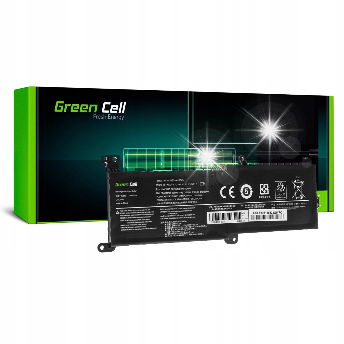 Batería de ordenador portátil L16C2PB2 L16M2PB1 para Lenovo IdeaPad 330, batería 330-15IKB 320