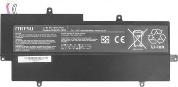 Bateria do notebooków Toshiba MITSU BC/TO-Z830, 14.8 V, 3000 mAh - Mitsu