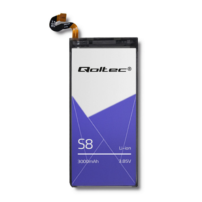 Zdjęcia - Bateria do telefonu Qoltec Bateria do Samsung Galaxy S8, , 3000 mAh 