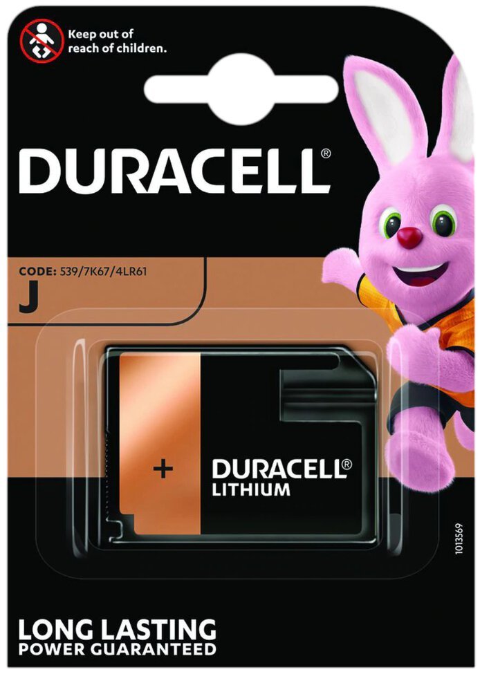 Zdjęcia - Bateria / akumulator Duracell Bateria  539, 4LR61, J, 7K67 