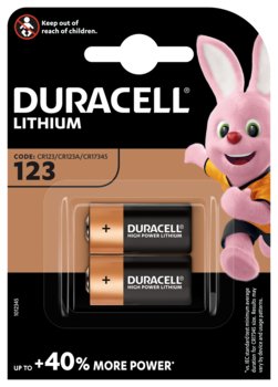 Bateria Duracell Cr123 , 2 Szt.  - Duracell