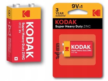 Bateria KODAK 9v 9v-1 6f22 6lr61 6lf22 9 V - Kodak