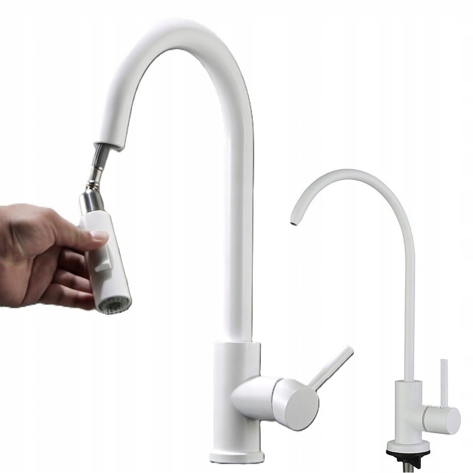 Bateria Kuchenna Biała Layra Ww Wylewkad Do Filtra - Zestaw - CHDE ...