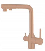 Bateria Kuchenna Trójdrożna Do Filtra Miedziana Livra Wyciągana Wylewka Ww