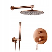 Bateria Łazienkowa Prysznicowa Miedziana - Premium