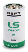 Bateria Litowa C / R14 Saft Ls26500 / Std C 3,6V Lisocl2 - 1 Sztuka