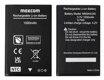 Bateria Oryginalna Do Maxcom Mm244 Mm245 3,7V 1000Mah Li-Ion 66X44 akumulator zamienny do MM244 Classic MM244 SE MM244L Classic MM245 4G Maxcom
