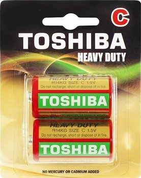 Bateria R14 TOSHIBA R14KG BP-2TGTE SS, Zn-C, 1.5 V, 2 szt. - Toshiba