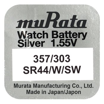 Bateria Srebrowa Mini Murata 357 / 303 / Sr44W / Sw44Sw / Sr44 – 1 Sztuka - Murata
