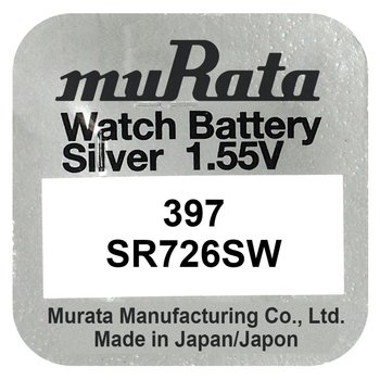 Bateria Srebrowa Mini Murata 397 / Sr726Sw / Sr59 – 1 Sztuka - Murata