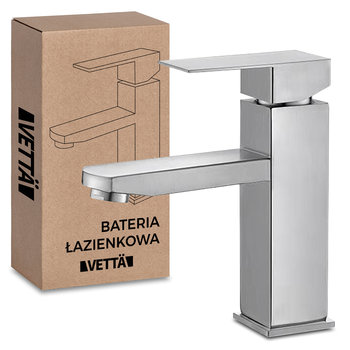 Bateria stojąca umywalkowa kran do umywalki zlewu chromowa niska VETTÄ - Inny producent