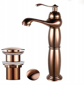 Bateria Umywalkowa Old Retro Miedziana +Korek - CHDE